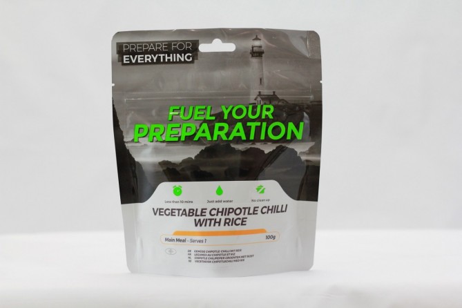 Vegetable Chipotle Chilli with Rice Packet Box of 12