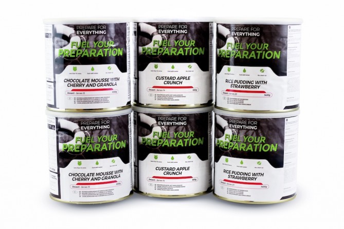 Vegetarian '6 Meal' Emergency Food Pack
