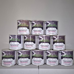 12 x Chocolate Mousse With Cherry Dented Tins