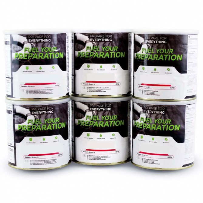 Fuel Your Preparation Emergency Food Storage Freeze Dried Food - 1 Month Standard Pack